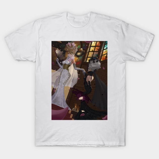 The Bride Geisha (Cherry Blossom) T-Shirt by gagimas